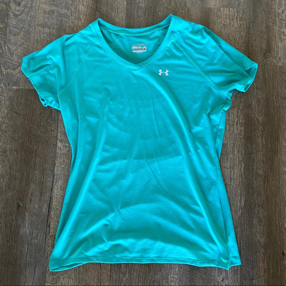 Teal Under Armour T-shirt